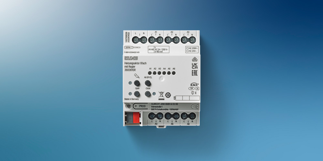 KNX Heizungsaktor 6-fach bei Hofmann Elektrotechnik und Gebäudeservice in Neuhütten